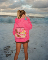 Hot Pink Oversized Hoodie for Effortless Everyday Comfort
