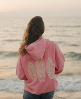 Vintage Bubblegum Embroidered Hoodie for Effortless Sunny Day Style