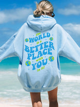 Mental Health Awareness Hoodie with Inspirational Message for Self Love