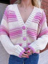 Chunky Knit Pink Cardigan for Cozy Everyday Outfits