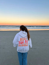 Sunset Aesthetic Oversized Hoodie for Cozy Evenings and Street Style