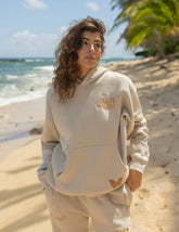 Soft Cream Unisex Hoodie for Everyday Comfort and Inspirational Style