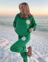 Faith-Filled Unisex Hoodie in Soft Green Ombre for Everyday Inspiration