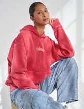 I AM Unisex Hoodie - Bold Faith Inspired Streetwear in Ribbon Red