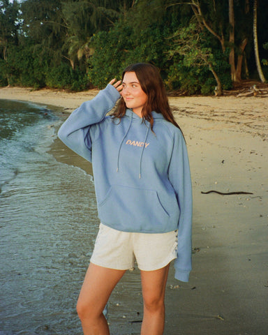 Oversized Embroidered Hoodie for Sunset Walks and Cozy Evenings