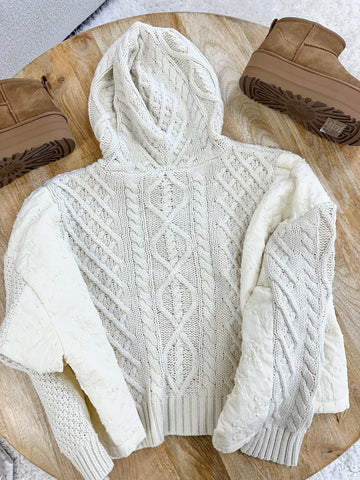 Cozy Quilted Hoodie Sweater for Everyday Comfort and Style