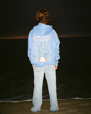 Oversized Embroidered Hoodie for Sunset Walks and Cozy Evenings