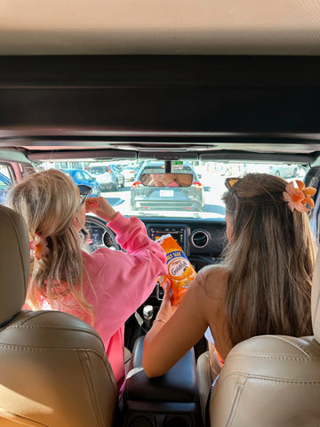 Hibiscus Pink Embroidered Sweatshirt for Effortless Everyday Style