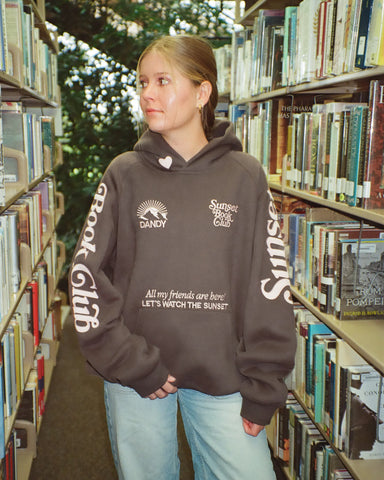 Book Club Oversized Hoodie for Cozy Reading Nights and Everyday Comfort