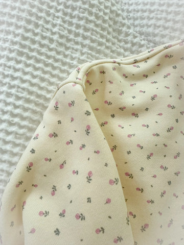 Toasted Cream Roses Embroidered Hoodie for Cozy Everyday Style