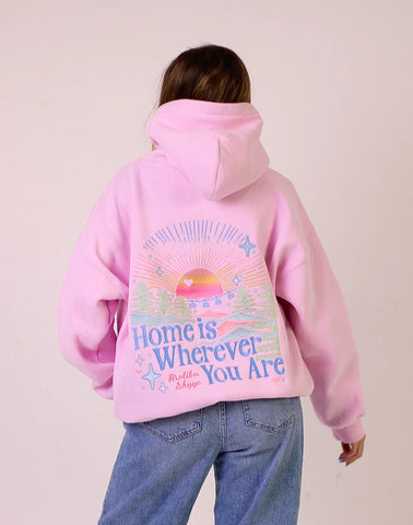 Soft Peony Pink Hoodie for Cozy Moments and Comforting Style