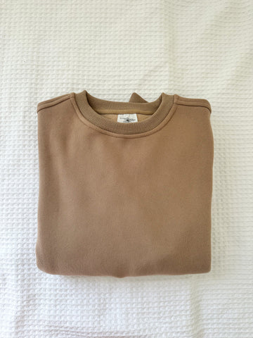 Cozy Cappuccino Sweatshirt for Effortless Everyday Style