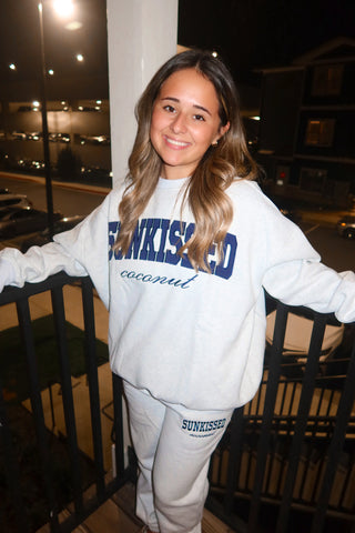 Pearl Grey Oversized Sweatshirt for Effortless Everyday Style