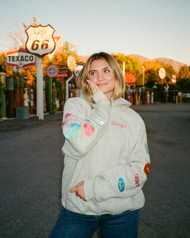 Oversized Patchwork Hoodie for Cozy Everyday Style