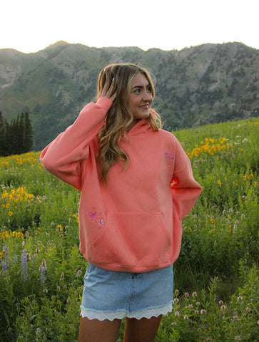 Fully Embroidered Floral Hoodie for Cozy Everyday Inspiration