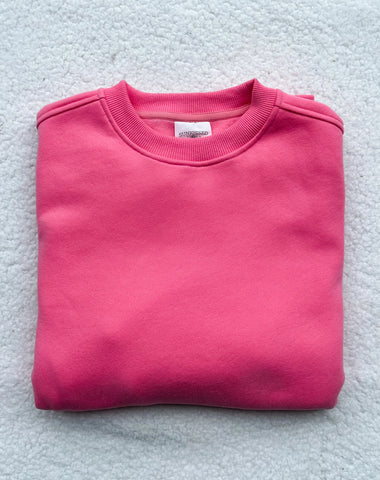Effortless Everyday Pink Sweatshirt for a Cozy & Casual Look