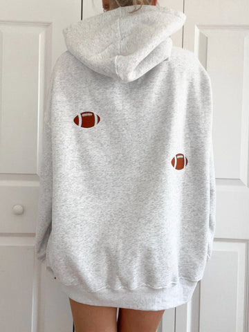 Embroidered Football Hoodie for Game Day Style and Everyday Comfort