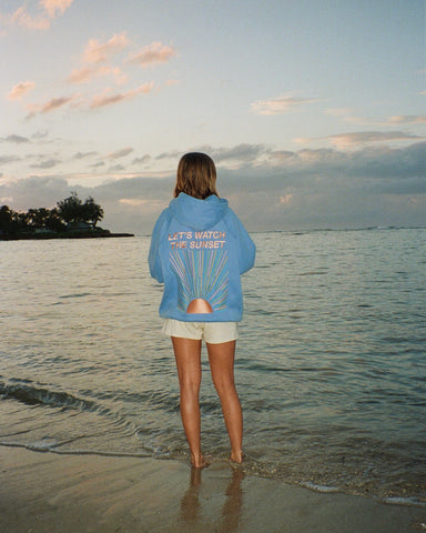 Oversized Embroidered Hoodie for Sunset Walks and Cozy Evenings