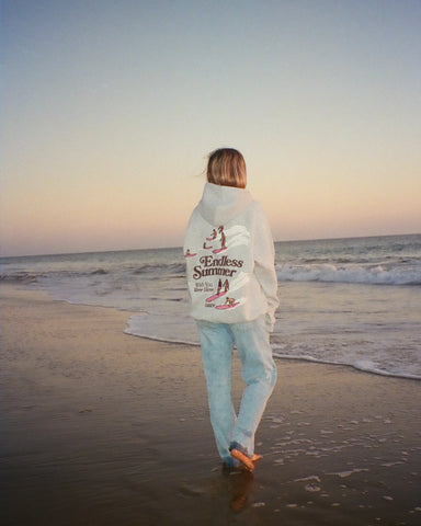 Oversized Lux Hoodie for Endless Summer Vibes in Dark Heather
