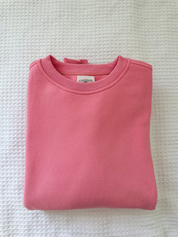 Soft Rose Pink Sweatshirt for Effortless Everyday Style