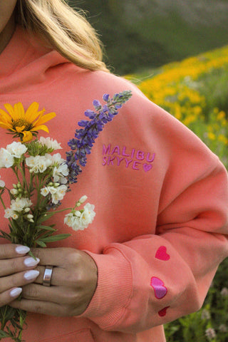Fully Embroidered Floral Hoodie for Cozy Everyday Inspiration