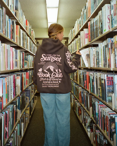 Book Club Oversized Hoodie for Cozy Reading Nights and Everyday Comfort