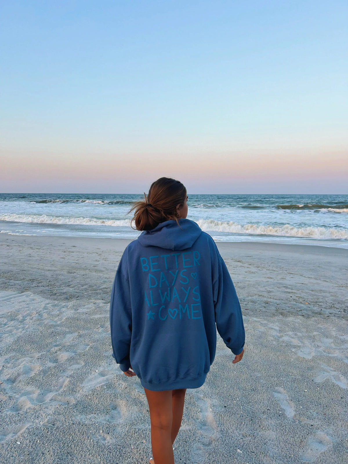 Cozy Puff Print Hoodie for Comfort and Everyday Positivity