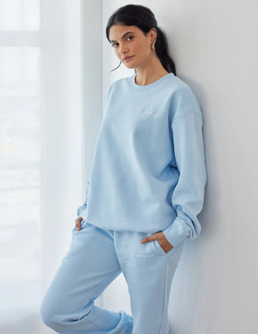 Dream Blue Crewneck Sweatshirt for Everyday Cozy Comfort