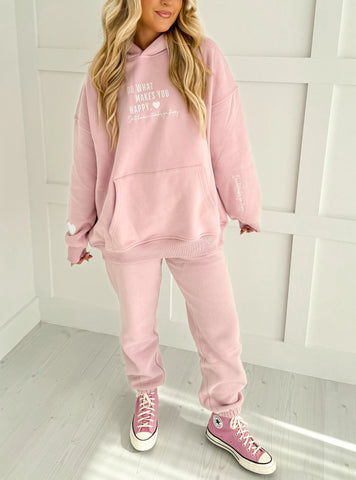 Mauve Mist Hoodie with Inspirational Quote for Cozy Everyday Style