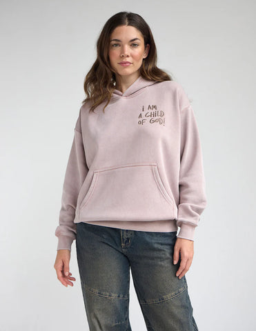Cozy Brown Unisex Hoodie with Inspirational Embroidery | Faith & Comfort