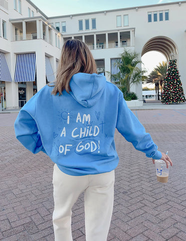 Inspiring Child of God Hoodie for a Bold Statement of Faith