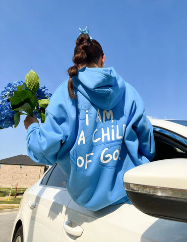 Inspiring Child of God Hoodie for a Bold Statement of Faith