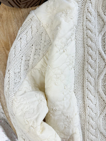 Cozy Quilted Hoodie Sweater for Everyday Comfort and Style