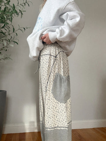 Blooming Floral Lounge Pants for a Sunny Day Vibe