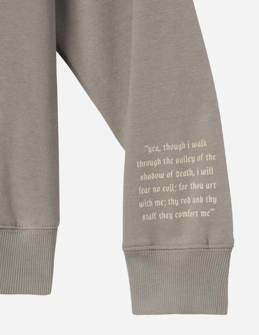 Inspirational Grey Unisex Hoodie for Everyday Comfort and Strength