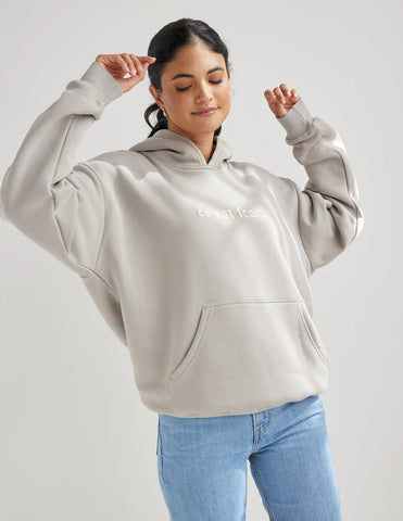 Inspirational Grey Unisex Hoodie for Everyday Comfort and Strength