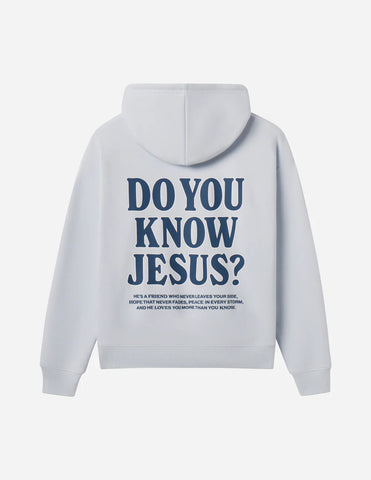 Do You Know Jesus Christian Hoodie | John 3:16 Scripture Unisex Sweatshirt