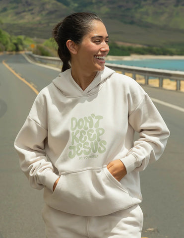 Share Your Faith Hoodie with Inspirational Bible Verse