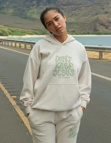 Share Your Faith Hoodie with Inspirational Bible Verse