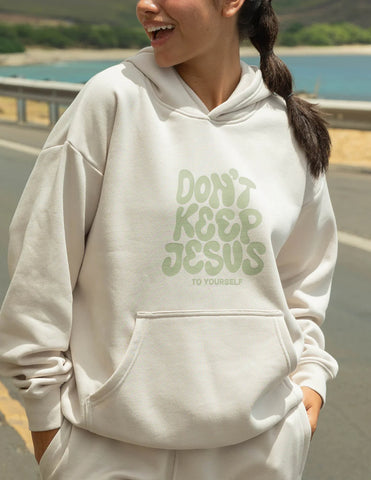 Share Your Faith Hoodie with Inspirational Bible Verse