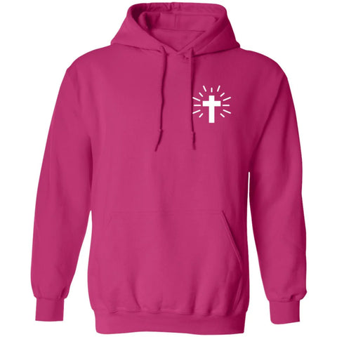 Double Sided Faith Over Fear Hoodie for Inspirational Everyday Style