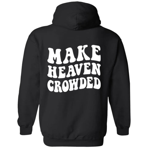 Double Sided Christian Hoodie with Inspirational Faith Message