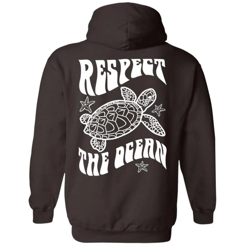 Double Sided Sea Turtle Hoodie for Ocean Conservation and Cozy Style