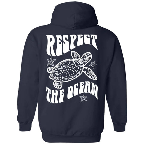 Double Sided Sea Turtle Hoodie for Ocean Conservation and Cozy Style