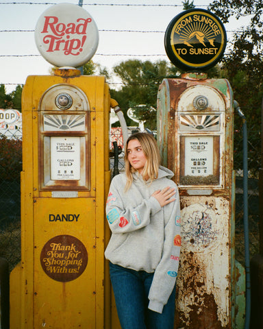 Oversized Patchwork Hoodie for Cozy Everyday Style