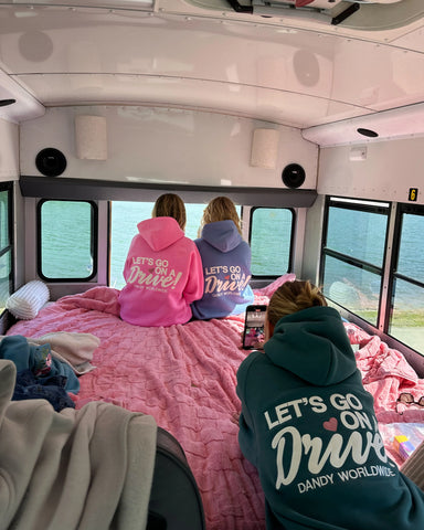 Oversized Pink Hoodie for Cozy Road Trip Vibes and Everyday Comfort