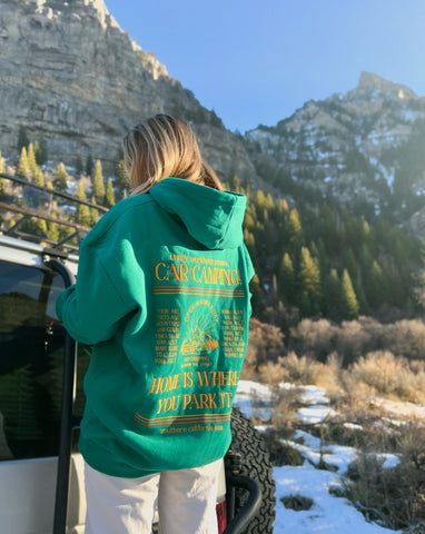 Oversized Camping Hoodie for Cozy Outdoor Adventures