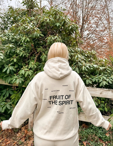 Fruit of the Spirit Christian Hoodie | Cozy Bible Verse Sweatshirt