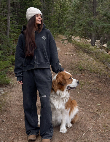 Miracles Embroidery Full Zip Hoodie for Cozy Spiritual Style