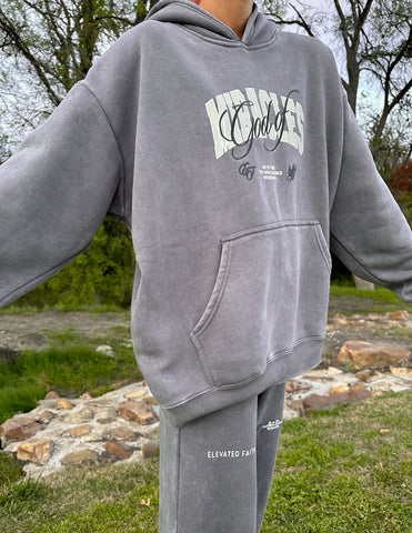 Inspiring Faith Hoodie with Miracles Embroidery
